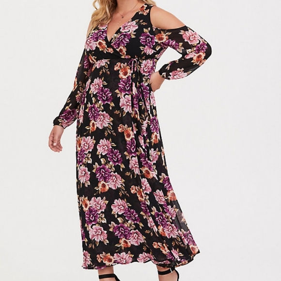torrid floral dress